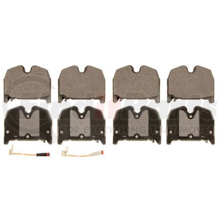 Wagner MX1231 Disc Brake Pad Set Wagner Brake ThermoQuiet MX1231 Semi-Metallic Disc Brake Pad Set