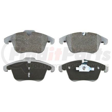 Wagner MX1241 Disc Brake Pad Set Wagner Brake ThermoQuiet MX1241 Semi-Metallic Disc Brake Pad Set