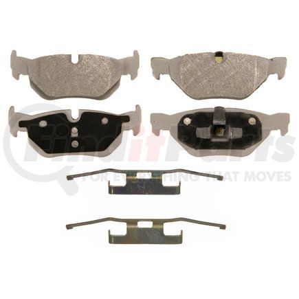 Wagner MX1171 Disc Brake Pad Set Wagner Brake ThermoQuiet MX1171 Semi-Metallic Disc Brake Pad Set