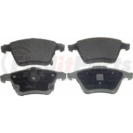 Wagner MX1186 Disc Brake Pad Set Wagner Brake ThermoQuiet MX1186 Semi-Metallic Disc Brake Pad Set