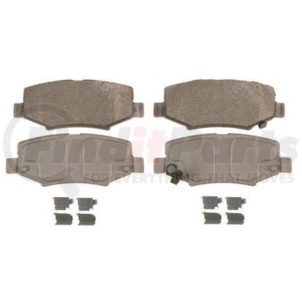 Wagner MX1274 Disc Brake Pad Set Wagner Brake ThermoQuiet MX1274 Semi-Metallic Disc Brake Pad Set