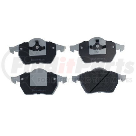 085-1596 by BECK ARNLEY - PREMIUM ASM BRAKE PADS