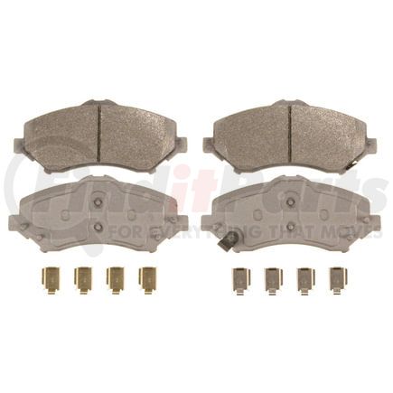 Wagner MX1327 Disc Brake Pad Set Wagner Brake ThermoQuiet MX1327 Semi-Metallic Disc Brake Pad Set