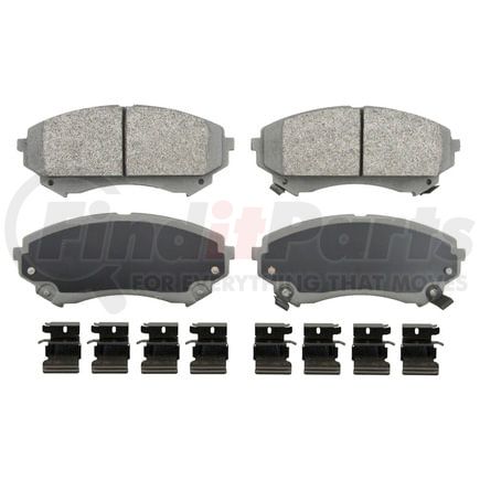 Wagner MX1331A Disc Brake Pad Set Wagner Brake ThermoQuiet MX1331A Semi-Metallic Disc Brake Pad Set