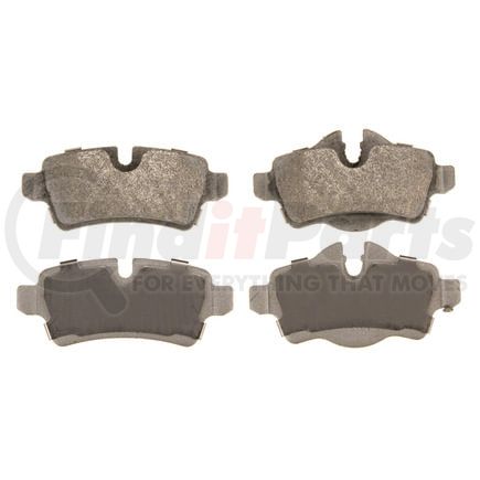 Wagner MX1309 Disc Brake Pad Set Wagner Brake ThermoQuiet MX1309 Semi-Metallic Disc Brake Pad Set