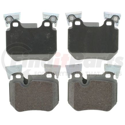 Wagner MX1372 Disc Brake Pad Set Wagner Brake ThermoQuiet MX1372 Semi-Metallic Disc Brake Pad Set