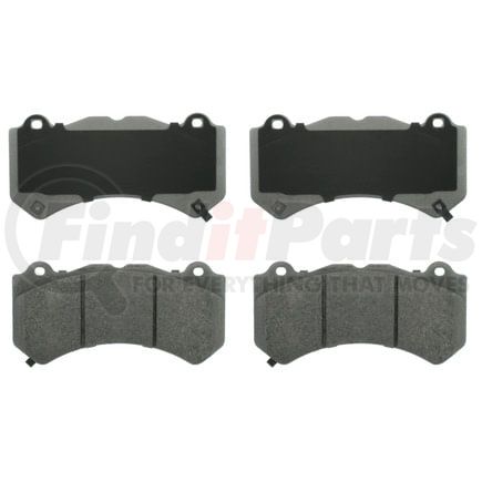 Wagner MX1405 Disc Brake Pad Set Wagner Brake ThermoQuiet MX1405 Semi-Metallic Disc Brake Pad Set