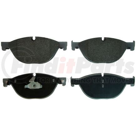 Wagner MX1409 Disc Brake Pad Set Wagner Brake ThermoQuiet MX1409 Semi-Metallic Disc Brake Pad Set
