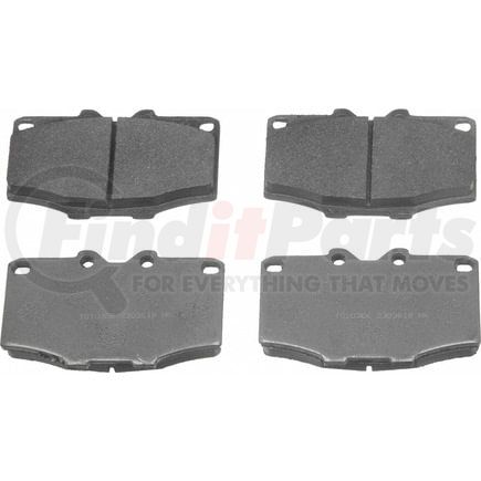Wagner MX137 Disc Brake Pad Set Wagner ThermoQuiet MX137 Semi-Metallic Disc Brake Pad Set