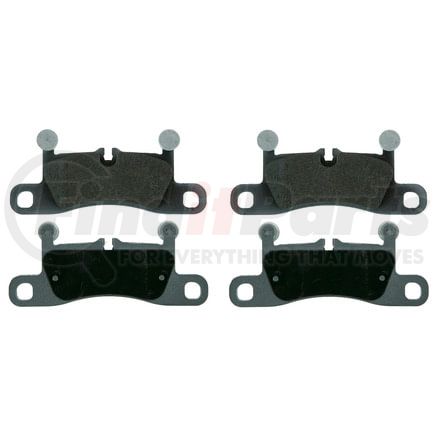 Wagner MX1453 Disc Brake Pad Set Wagner Brake ThermoQuiet MX1453 Semi-Metallic Disc Brake Pad Set