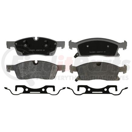 Wagner MX1455A Disc Brake Pad Set Wagner Brake ThermoQuiet MX1455A Semi-Metallic Disc Brake Pad Set