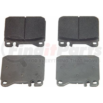 Wagner MX145A Disc Brake Pad Set Wagner Brake ThermoQuiet MX145A Semi-Metallic Disc Brake Pad Set