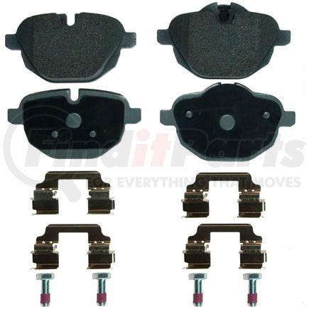Wagner MX1473 Disc Brake Pad Set Wagner Brake ThermoQuiet MX1473 Semi-Metallic Disc Brake Pad Set