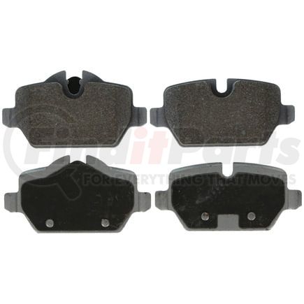Wagner MX1554 Disc Brake Pad Set Wagner Brake ThermoQuiet MX1554 Semi-Metallic Disc Brake Pad Set
