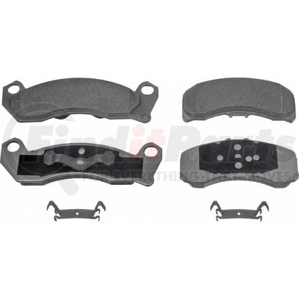 Wagner MX150 Disc Brake Pad Set Wagner Brake ThermoQuiet MX150 Semi-Metallic Disc Brake Pad Set