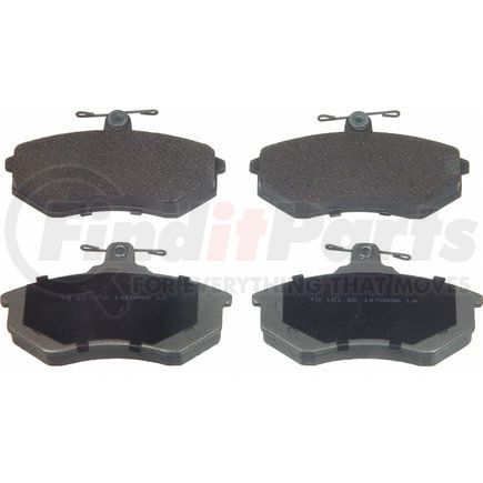 Wagner MX227A Disc Brake Pad Set Wagner Brake ThermoQuiet MX227A Semi-Metallic Disc Brake Pad Set