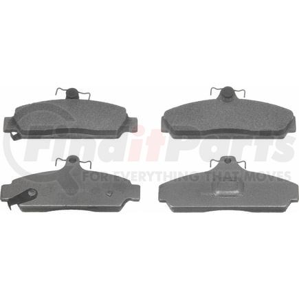 Wagner MX216 Disc Brake Pad Set Wagner Brake ThermoQuiet MX216 Semi-Metallic Disc Brake Pad Set