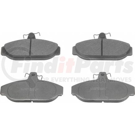 Wagner MX255 Disc Brake Pad Set Wagner ThermoQuiet MX255 Semi-Metallic Disc Brake Pad Set