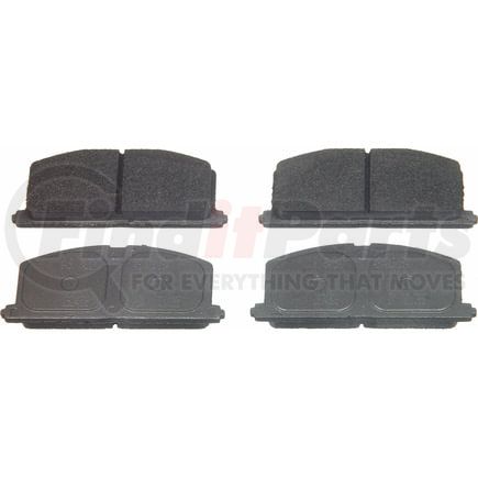 Wagner MX242 Disc Brake Pad Set Wagner Brake ThermoQuiet MX242 Semi-Metallic Disc Brake Pad Set