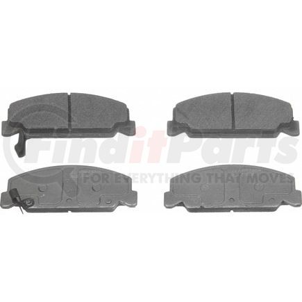 Wagner MX273 Disc Brake Pad Set Wagner Brake ThermoQuiet MX273 Semi-Metallic Disc Brake Pad Set