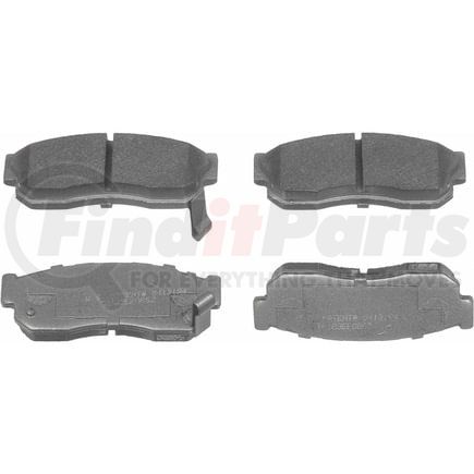 Wagner MX275 Disc Brake Pad Set Wagner Brake ThermoQuiet MX275 Semi-Metallic Disc Brake Pad Set