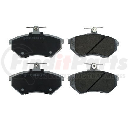 085-1536 by BECK ARNLEY - PREMIUM ASM BRAKE PADS