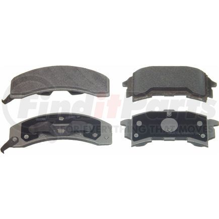 Wagner MX262 Disc Brake Pad Set Wagner ThermoQuiet MX262 Semi-Metallic Disc Brake Pad Set