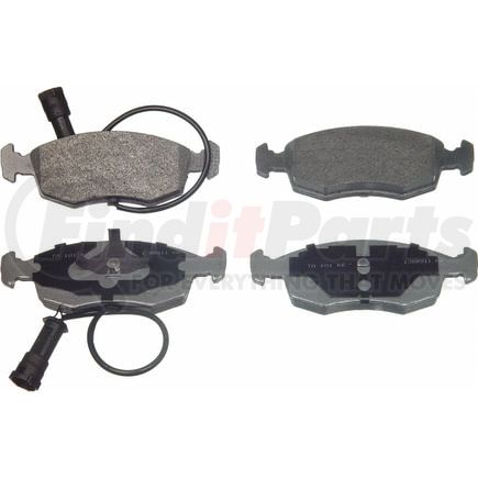 Wagner MX298 Disc Brake Pad Set Wagner ThermoQuiet MX298 Semi-Metallic Disc Brake Pad Set