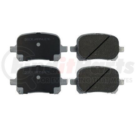 085-1538 by BECK ARNLEY - PREMIUM ASM BRAKE PADS