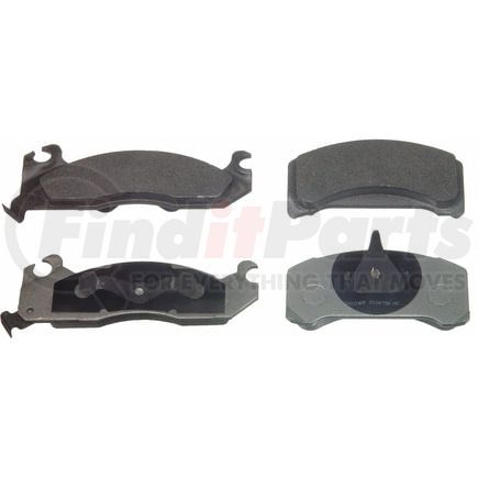 Wagner MX310 Disc Brake Pad Set Wagner Brake ThermoQuiet MX310 Semi-Metallic Disc Brake Pad Set