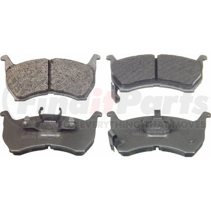 Wagner MX317 Disc Brake Pad Set Wagner ThermoQuiet MX317 Semi-Metallic Disc Brake Pad Set