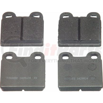 Wagner MX30A Disc Brake Pad Set Wagner ThermoQuiet MX30A Semi-Metallic Disc Brake Pad Set