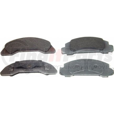 Wagner MX326 Disc Brake Pad Set Wagner Brake ThermoQuiet MX326 Semi-Metallic Disc Brake Pad Set