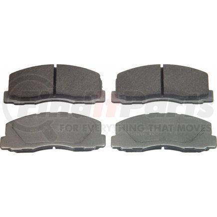Wagner MX328 Disc Brake Pad Set Wagner ThermoQuiet MX328 Semi-Metallic Disc Brake Pad Set