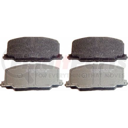 Wagner MX356 Disc Brake Pad Set Wagner ThermoQuiet MX356 Semi-Metallic Disc Brake Pad Set