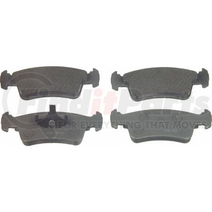 Wagner MX359 Disc Brake Pad Set Wagner Brake ThermoQuiet MX359 Semi-Metallic Disc Brake Pad Set