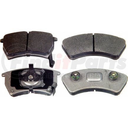 Wagner MX348 Disc Brake Pad Set Wagner ThermoQuiet MX348 Semi-Metallic Disc Brake Pad Set