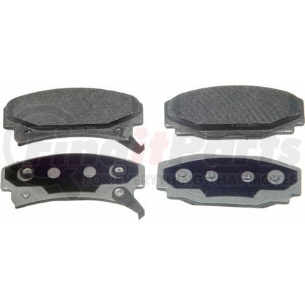 Wagner MX354 Disc Brake Pad Set Wagner Brake ThermoQuiet MX354 Semi-Metallic Disc Brake Pad Set