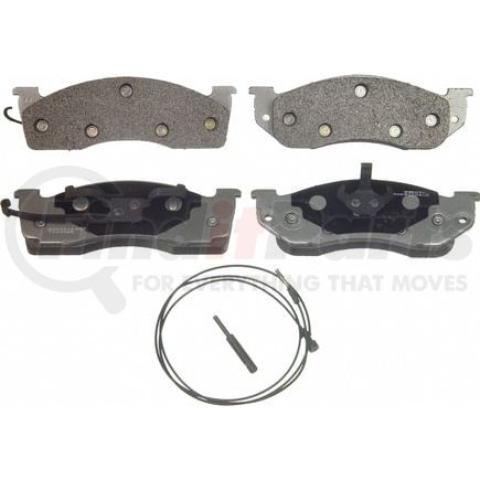 Wagner MX385A Disc Brake Pad Set Wagner Brake ThermoQuiet MX385A Semi-Metallic Disc Brake Pad Set