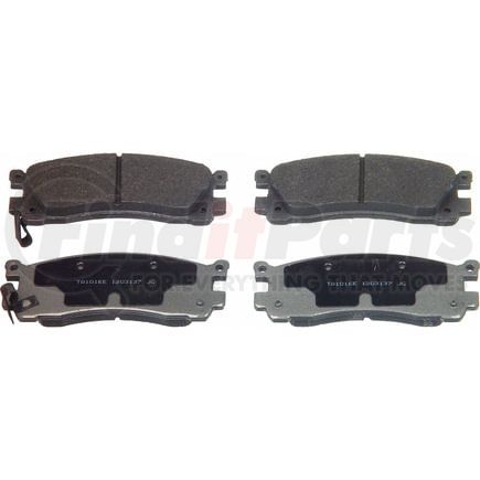 Wagner MX390 Disc Brake Pad Set Wagner ThermoQuiet MX390 Semi-Metallic Disc Brake Pad Set