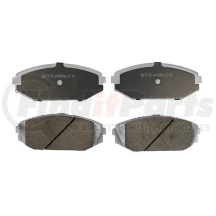 085-1605 by BECK ARNLEY - PREMIUM ASM BRAKE PADS