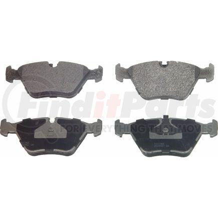 Wagner MX394A Disc Brake Pad Set Wagner Brake ThermoQuiet MX394A Semi-Metallic Disc Brake Pad Set