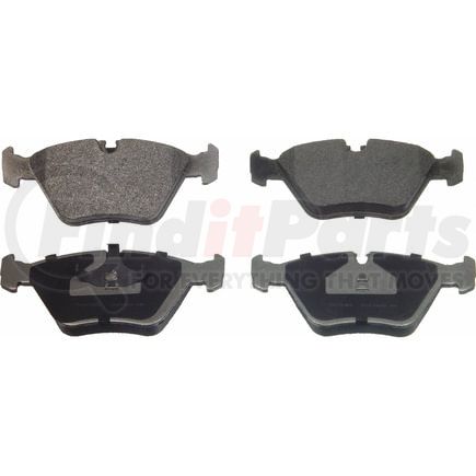 Wagner MX394B Disc Brake Pad Set Wagner ThermoQuiet MX394B Semi-Metallic Disc Brake Pad Set
