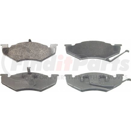 Wagner MX414 Disc Brake Pad Set Wagner Brake ThermoQuiet MX414 Semi-Metallic Disc Brake Pad Set