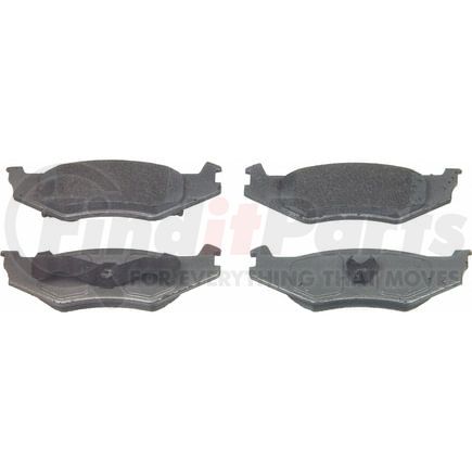 Wagner MX415 Disc Brake Pad Set Wagner Brake ThermoQuiet MX415 Semi-Metallic Disc Brake Pad Set