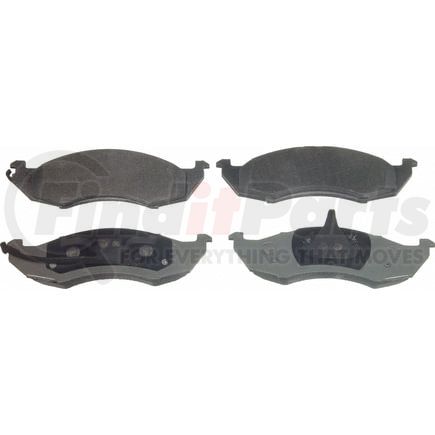 Wagner MX417 Disc Brake Pad Set Wagner ThermoQuiet MX417 Semi-Metallic Disc Brake Pad Set
