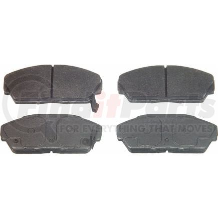 Wagner MX409 Disc Brake Pad Set Wagner Brake ThermoQuiet MX409 Semi-Metallic Disc Brake Pad Set