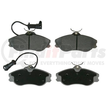 Wagner MX419 Disc Brake Pad Set Wagner Brake ThermoQuiet MX419 Semi-Metallic Disc Brake Pad Set