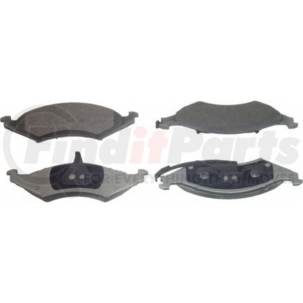 Wagner MX421A Disc Brake Pad Set Wagner Brake ThermoQuiet MX421A Semi-Metallic Disc Brake Pad Set