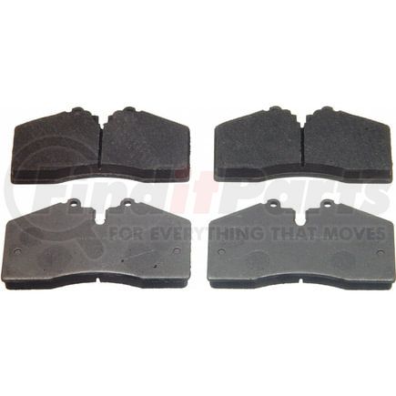 Wagner MX447 Disc Brake Pad Set Wagner Brake ThermoQuiet MX447 Semi-Metallic Disc Brake Pad Set